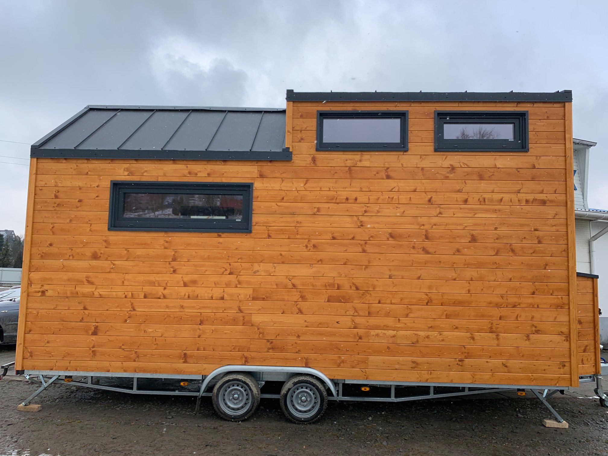 Tiny House Mobil Home Sur Roues Bureau Mobile Annonces Tiny House France