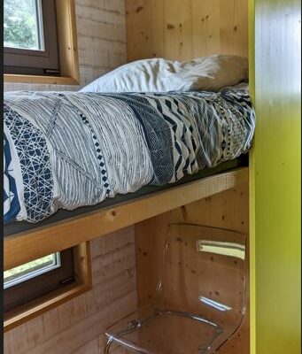 Tiny House Jura 2m de haut sous mezzanine