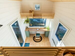 Tiny house avec emplacement possible en forêt