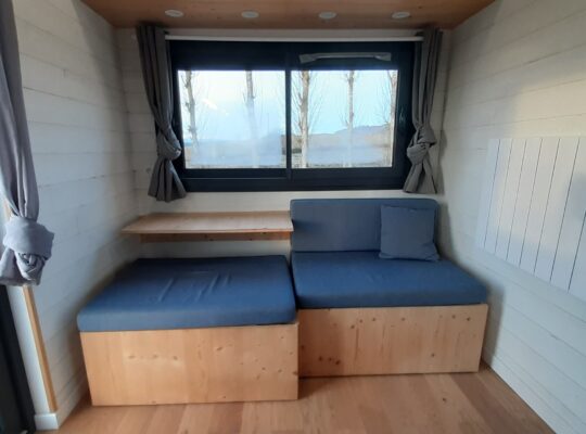 A saisir : tiny house de constructeur comme neuve