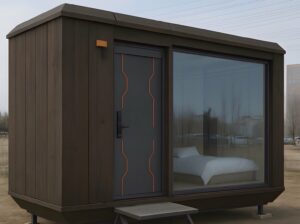 Capsule de 19.88 m2 entièrement équipée