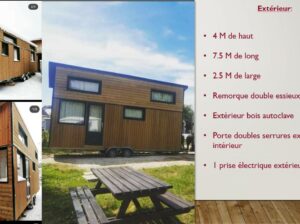 Tiny House quasiment Neuve équipé