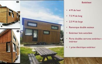 Tiny House quasiment Neuve équipé