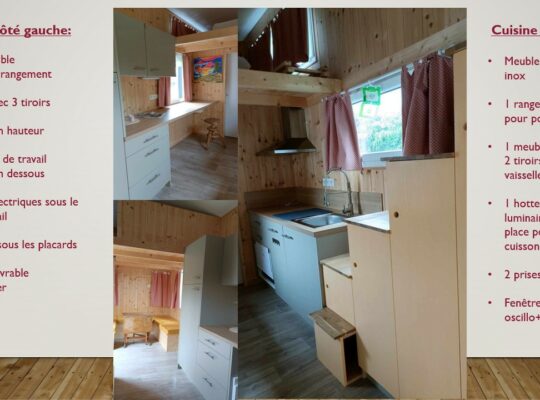 Tiny House quasiment Neuve équipé