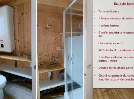 Tiny House quasiment Neuve équipé